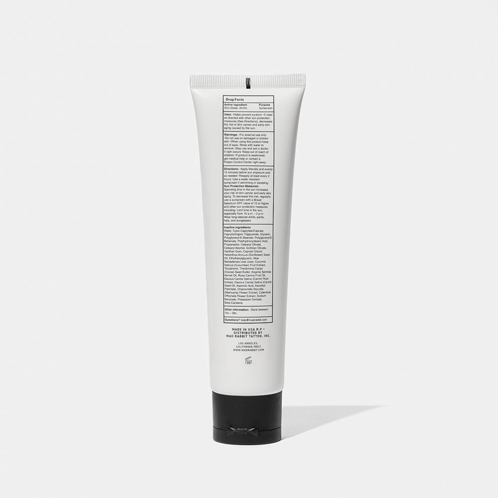 Mad Rabbit Defend sunscreen with anti-aging antioxidant blend.