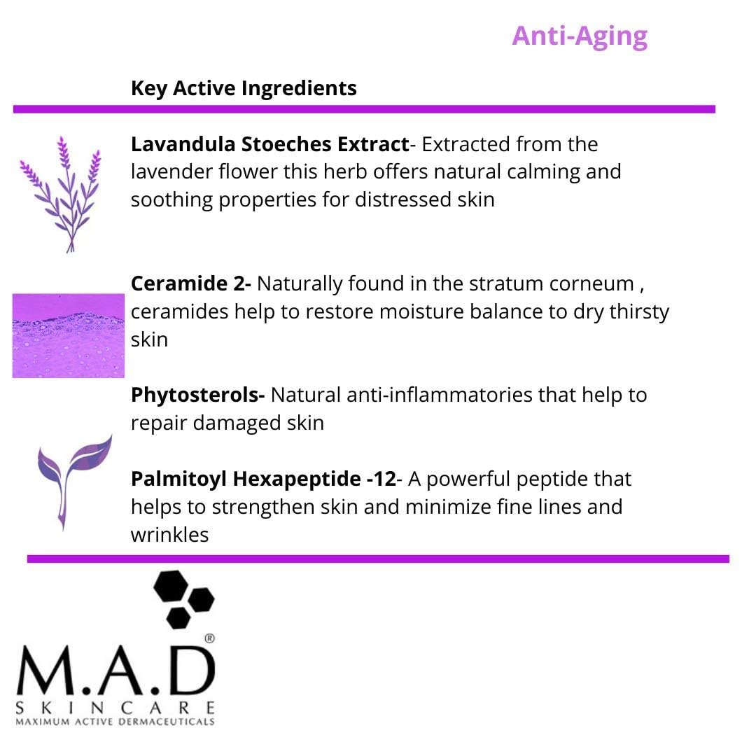 M.A.D Skincare Primer pump bottle supports easy, quick application.
