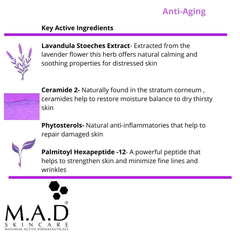 M.A.D Skincare Primer pump bottle supports easy, quick application.