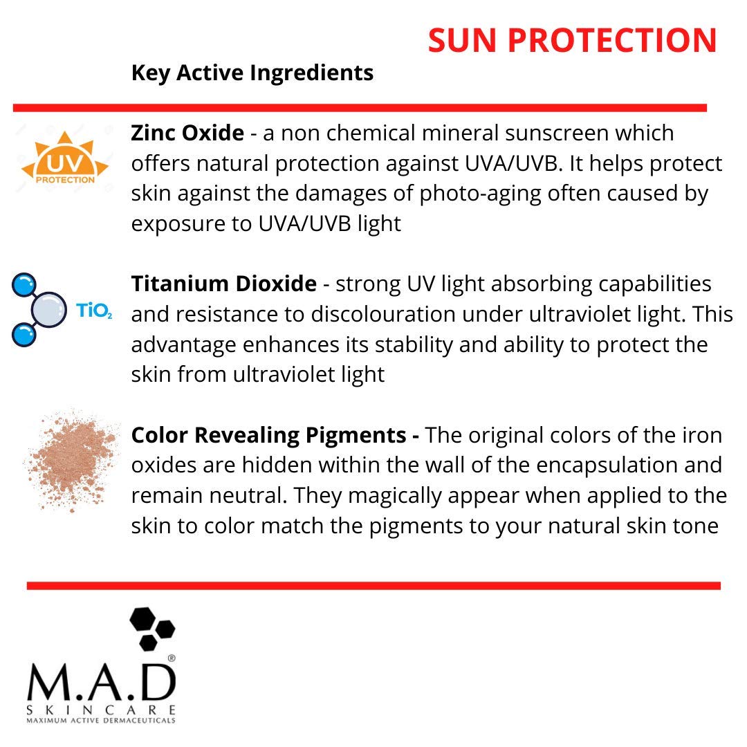 M.A.D Photo Guard being applied for seamless blending during daily skincare routine
