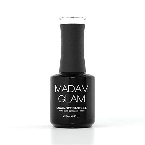 Madam Glam Rubber Base application swirl for seamless color adhesion