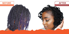 MFL Made for Locs pomade on locs for defined twists