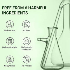Madeca DERMA Botanic Cleansing Gel after wash, leaving refreshed, hydrated skin.