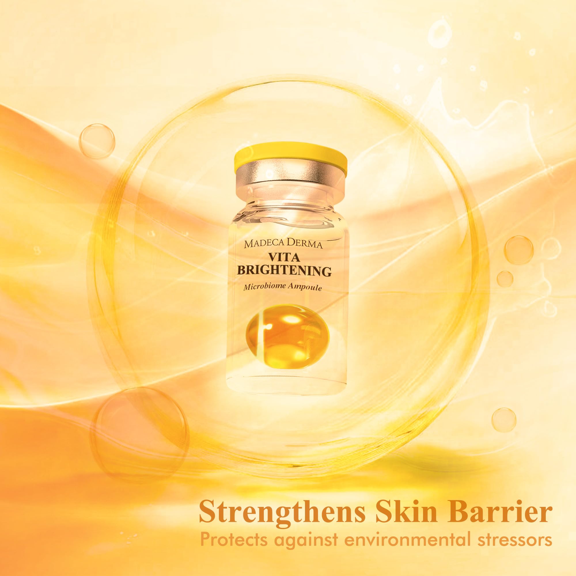 Madeca Derma five-week ampoule set ready for routine.