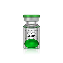 Madeca Derma Phyto-Calming ampoules front view promoting hydration.