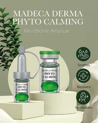 Madeca Derma Phyto-Calming daily-use ampoules for five-week skin revitalization.