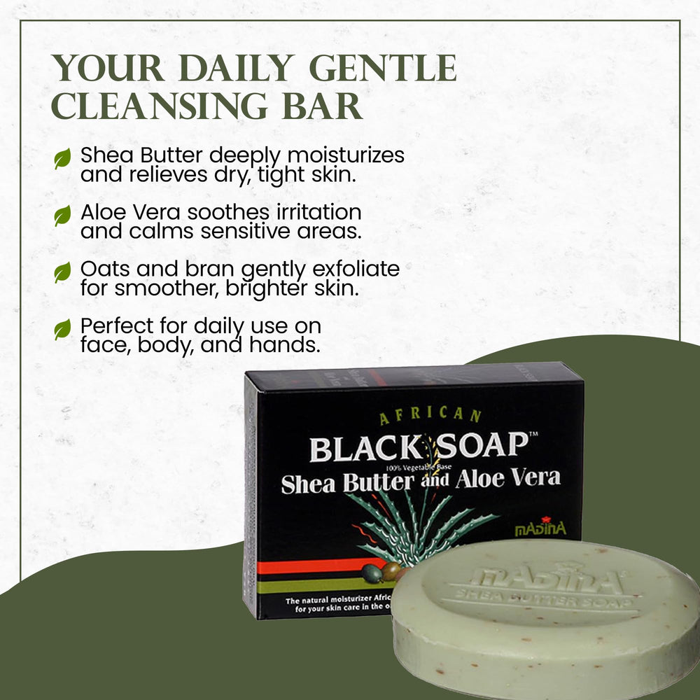 Lathering Madina soap on hand highlighting gentle cleansing