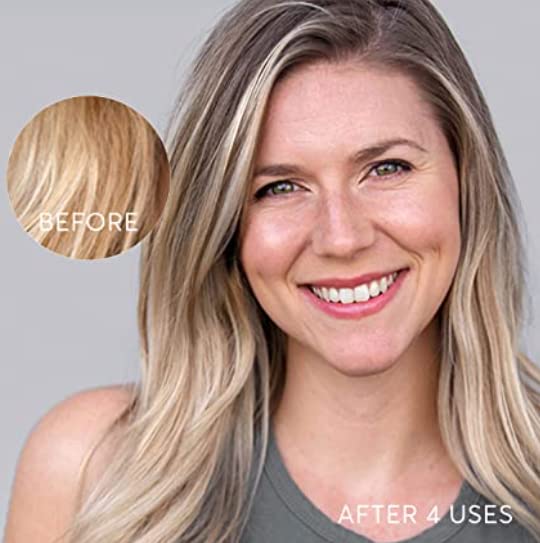 Wet hair during shower shows even distribution of color deposit
