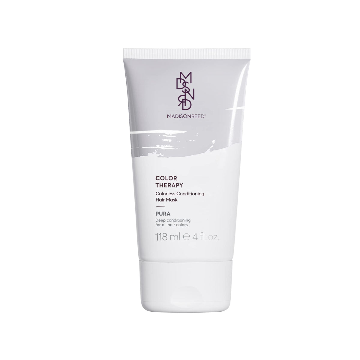 Madison Reed Color Therapy Pura bottle closeup highlighting hydration for all hair shades