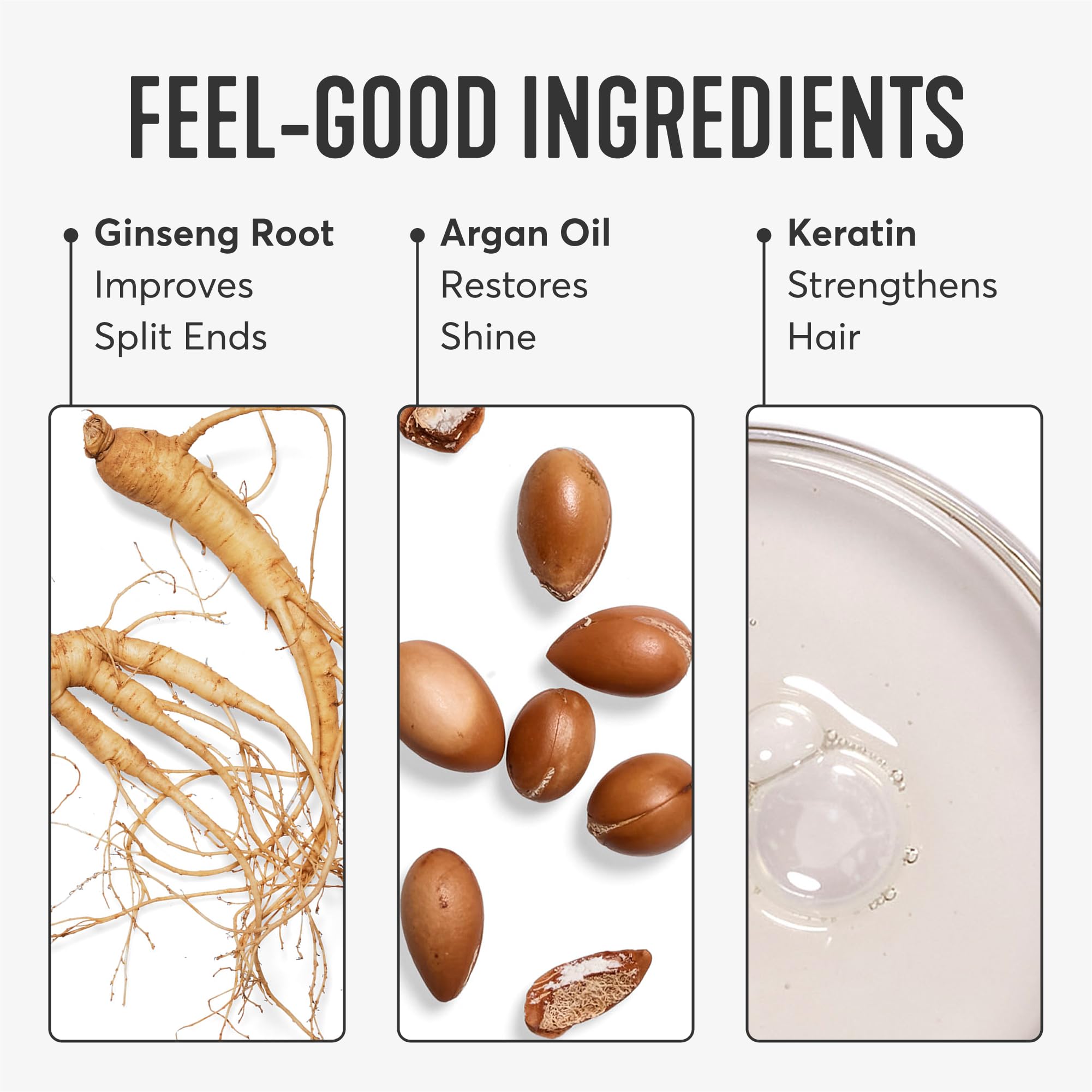 In-shower application with a glove demonstrates easy use of Madison Reed Rubino mask.