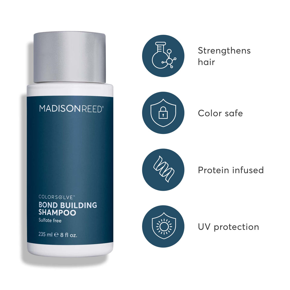 Madison Reed ColorSolve foamy lather demonstrates gentle cleansing suitable for color-treated hair