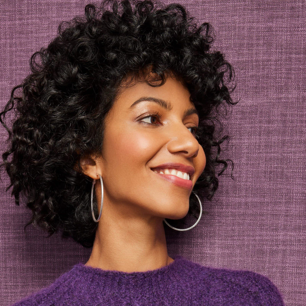 Shampoo on dry hair scene from Madison Reed ColorSolve Daily Moisture line