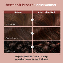 ColorSolve conditioner packet included to maintain softness after coloring