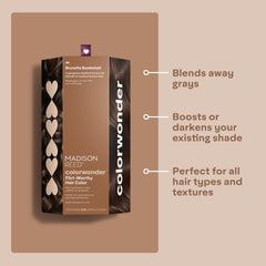 Cleansing wipe for easy cleanup after coloring