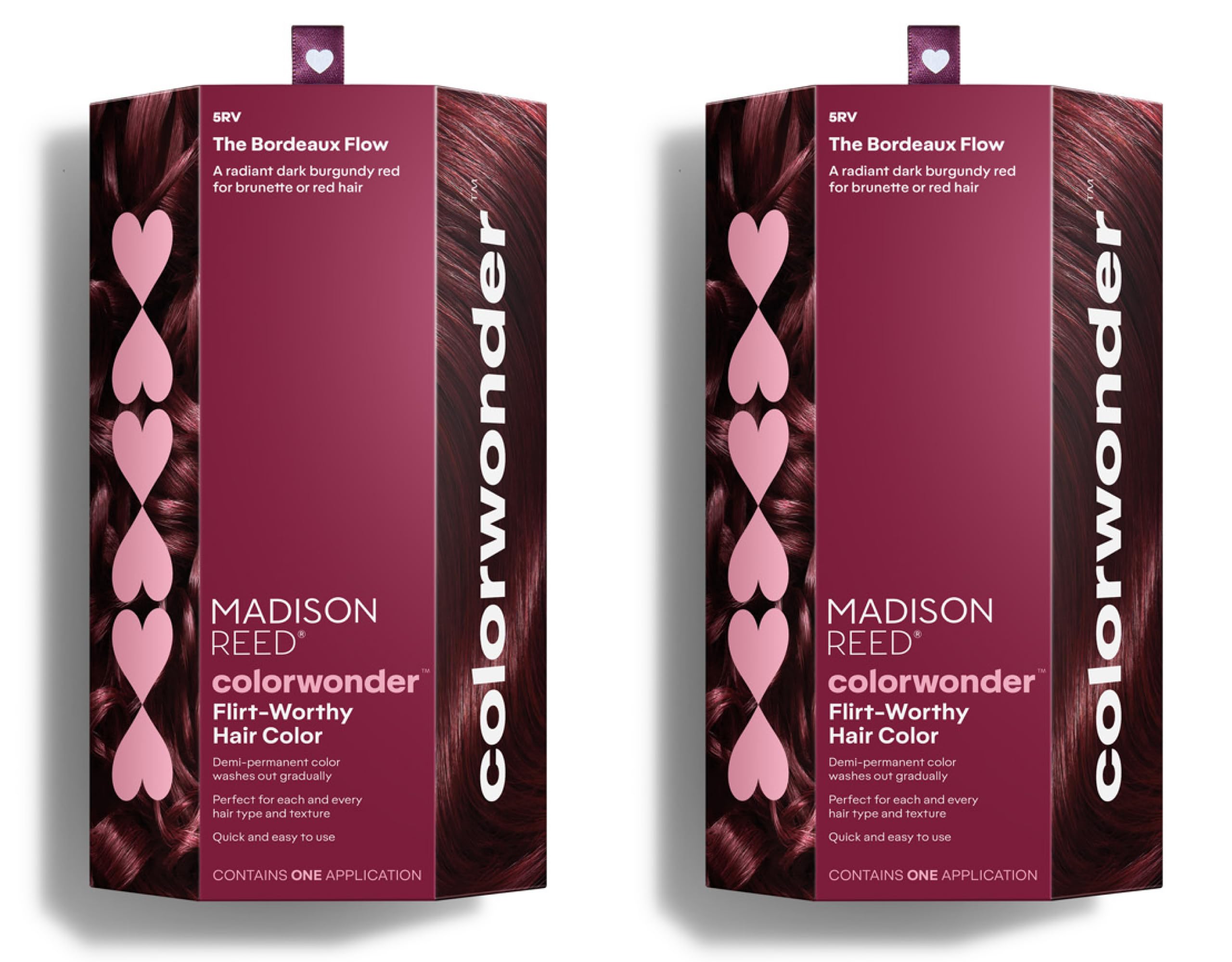 Madison Reed ColorWonder demi-permanent color tube in Bordeaux for long-lasting rich shade