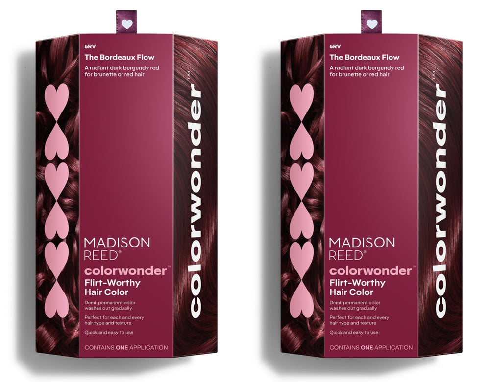Madison Reed ColorWonder demi-permanent color tube in Bordeaux for long-lasting rich shade