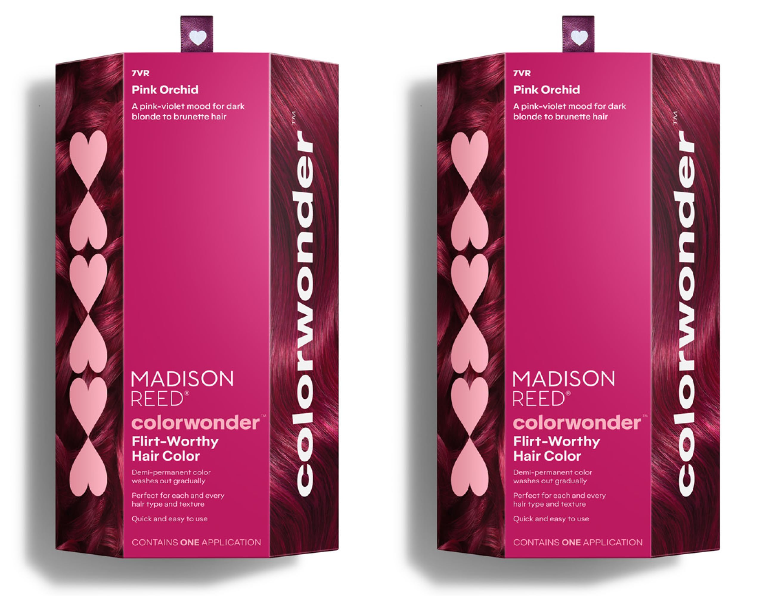 Madison Reed Colorwonder Pink Orchid packaging for at-home color application.