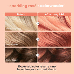Madison Reed Color Wonder Rose Gold color solve conditioner packet for nourishment.