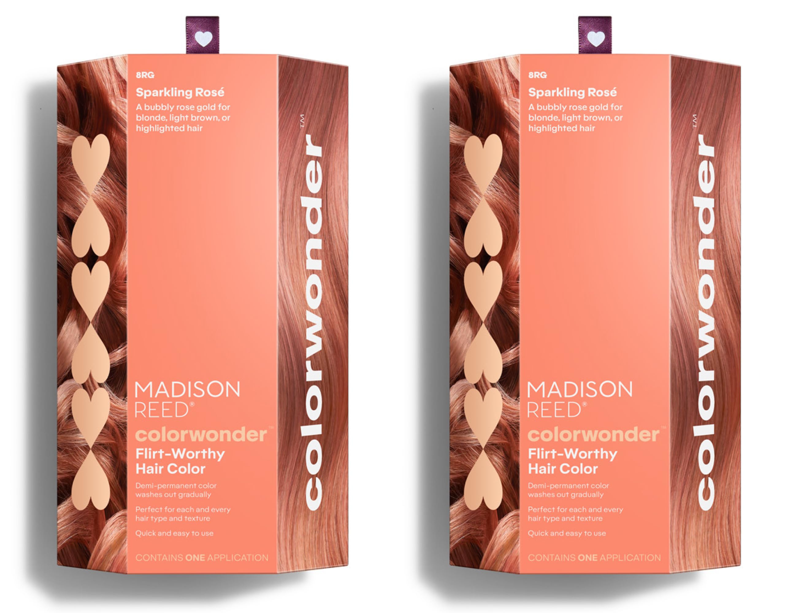 Madison Reed ColorWonder Rose Gold tube for at-home salon-worthy color.