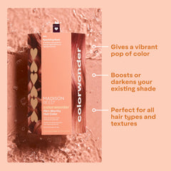 Madison Reed ColorWonder Rose Gold cleansing wipe for prep and cleanup.
