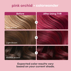 Shampoo packet included for gentle post-dye cleansing.