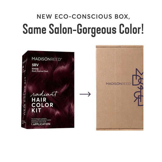 Madison Reed Radiant Color cream bottle for full-head vibrant shade delivery