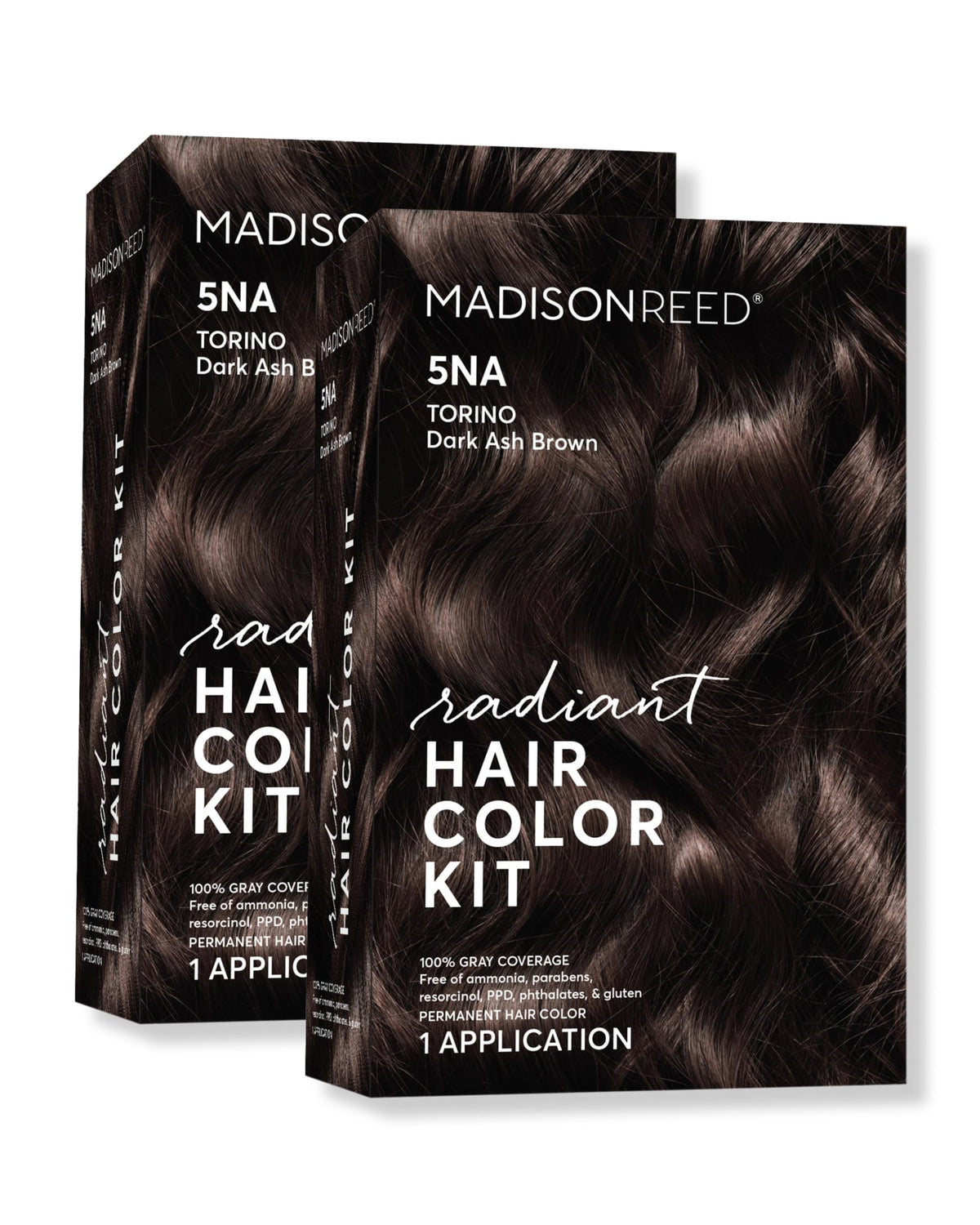 Madison Reed Radiant Color Kit 5NA Torino Brown bottle for even gray blending