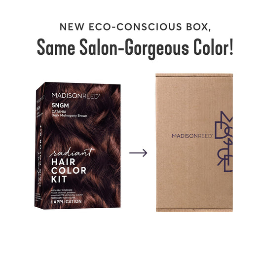 Madison Reed Radiant Color Kit activator for even color development with smooth texture.