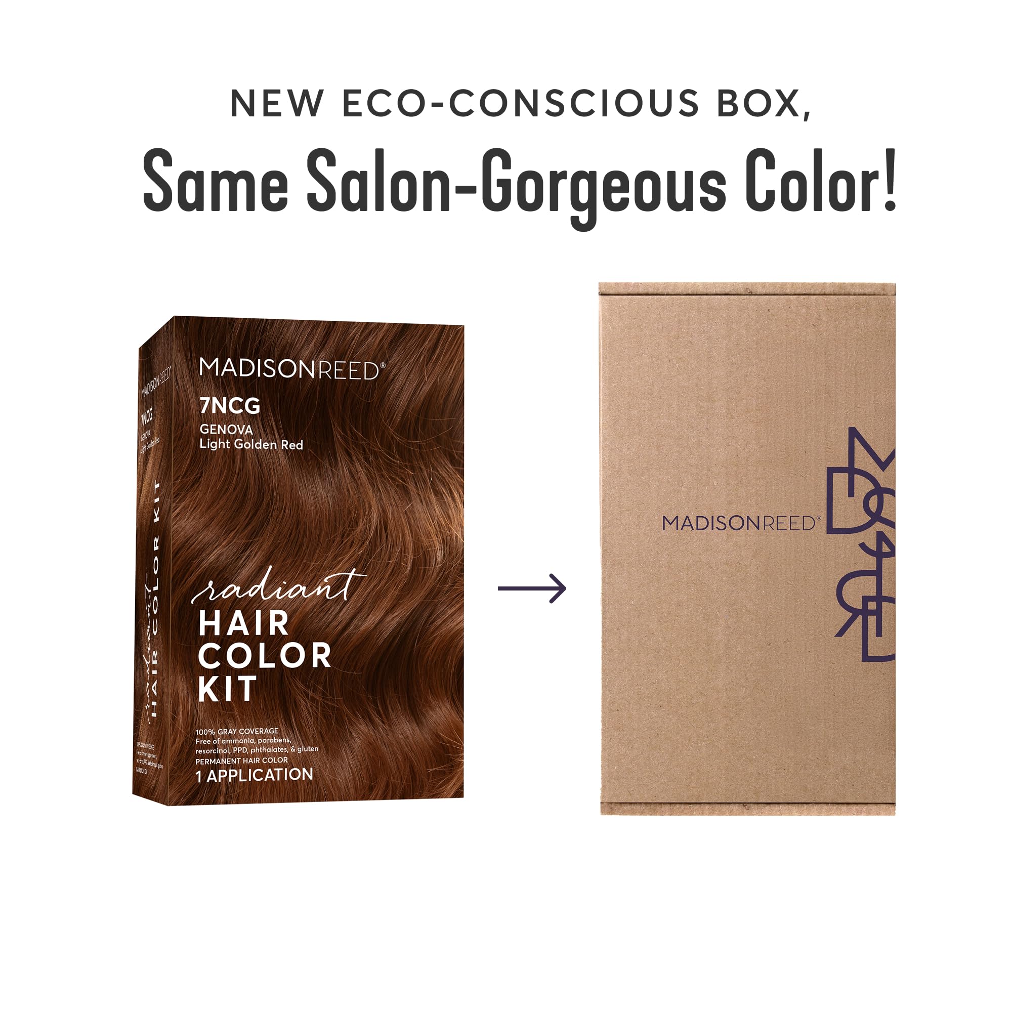 Activator bottle from Madison Reed Radiant Color Kit for even color development