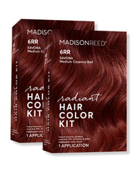Madison Reed Radiant Color Kit packaging for convenient at-home color results.