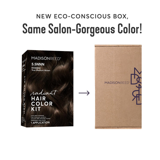 Madison Reed Radiant Color Modena Brown applicator cap aids precise placement.