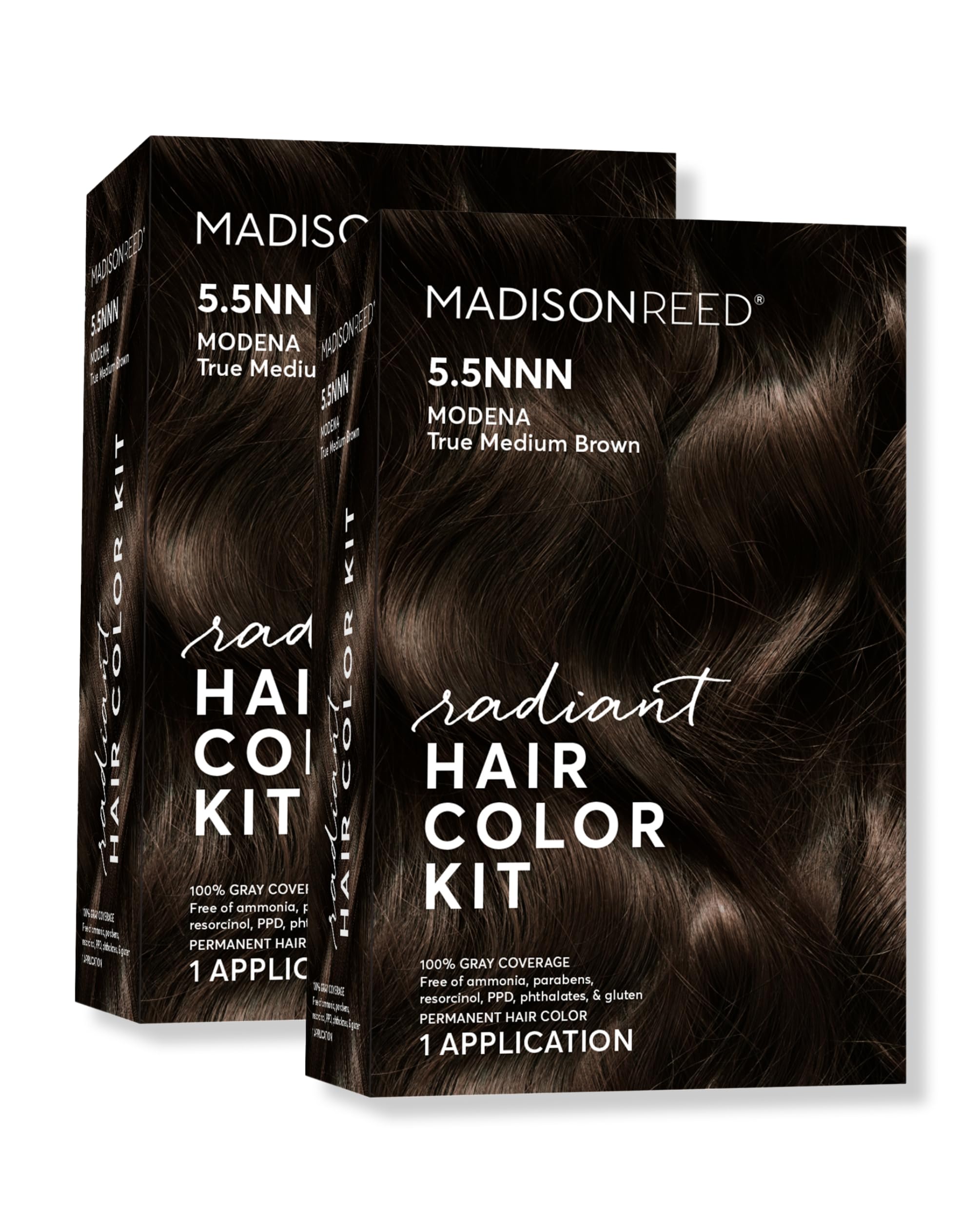 Madison Reed Radiant Color Modena Brown pour enables smooth, even application.
