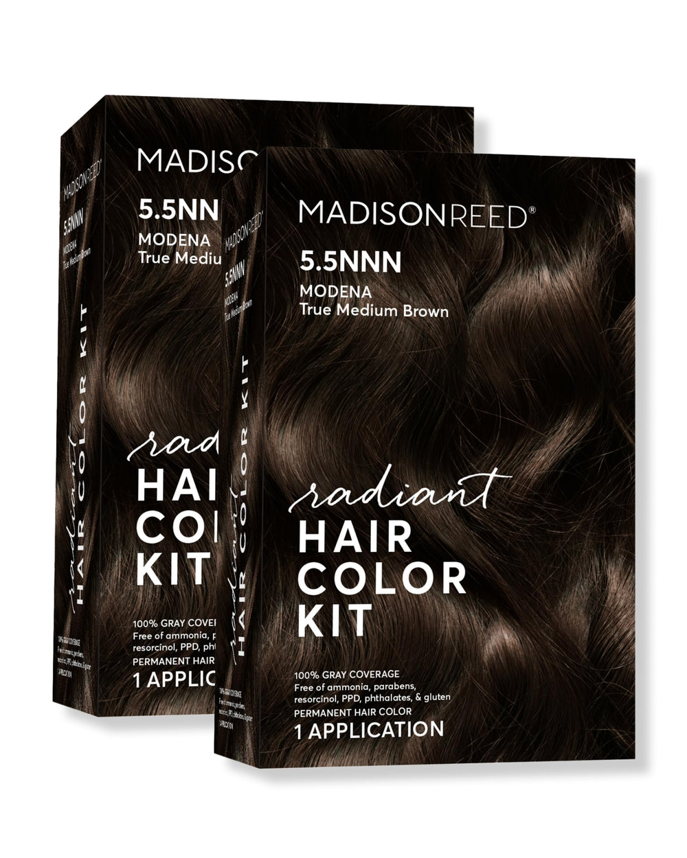 Madison Reed Radiant Color Modena Brown pour enables smooth, even application.