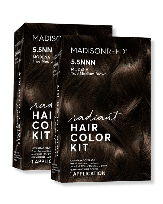 Madison Reed Radiant Color Modena Brown pour enables smooth, even application.
