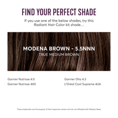 Shampoo and conditioner protect color after treatment.