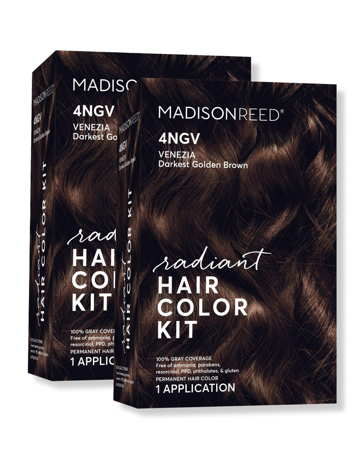 Madison Reed Radiant Color Venezia Brown application for natural gray blending.
