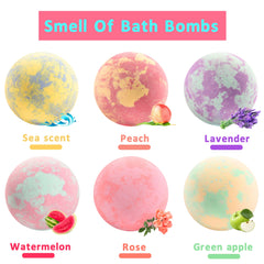 MADO bath bombs hide bracelets and rings inside for a playful jewelry discovery.