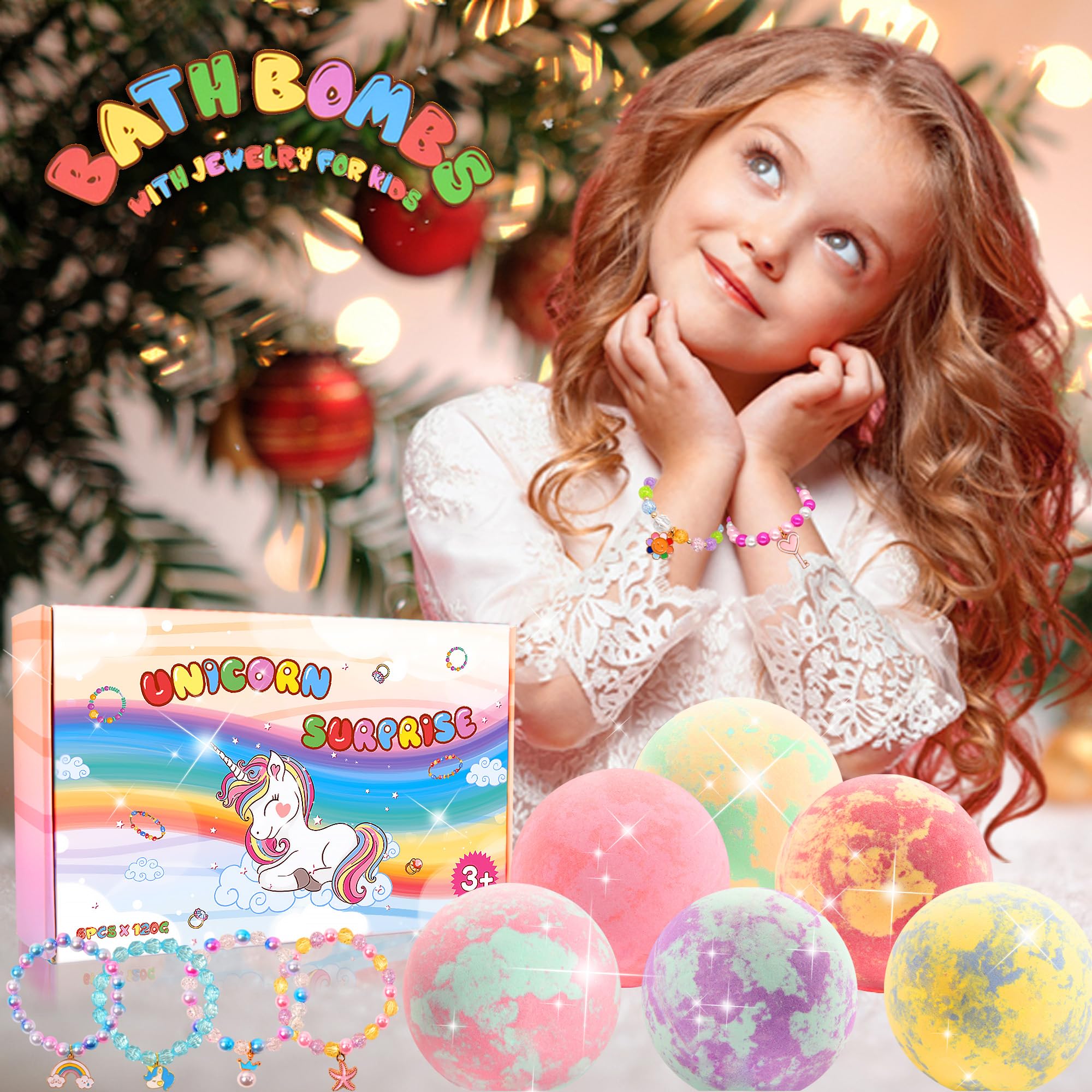 MADO scented bath bombs for kids release lavender and fruit notes for a fun soak.
