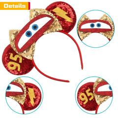 MADO park mini ears headband; comfortable fit for park visits and everyday dress-up.