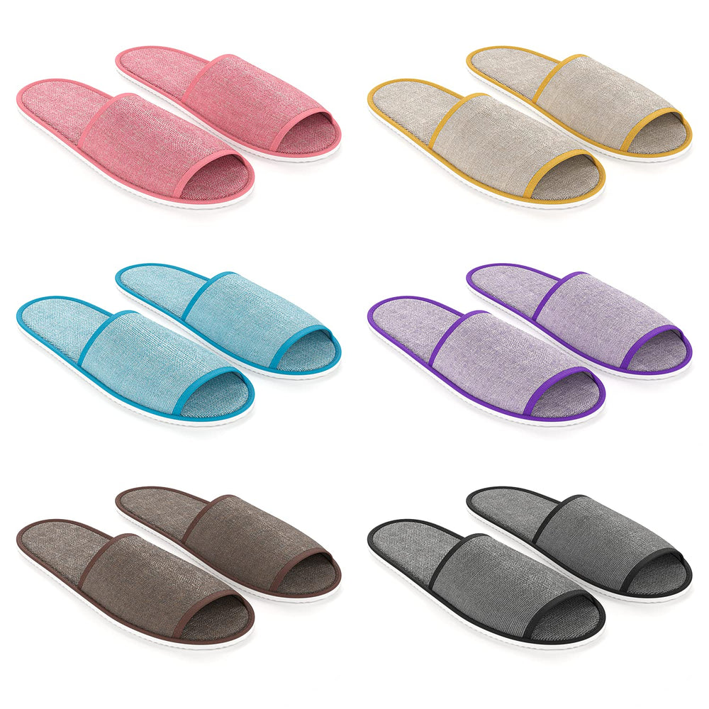 Maeline bulk slippers packaging, ideal for hotel welcome and guest turnover.