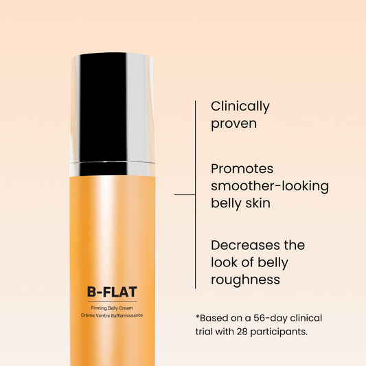 Bentonite clay swirl with MAËLYS B-FLAT for improved texture and even tone