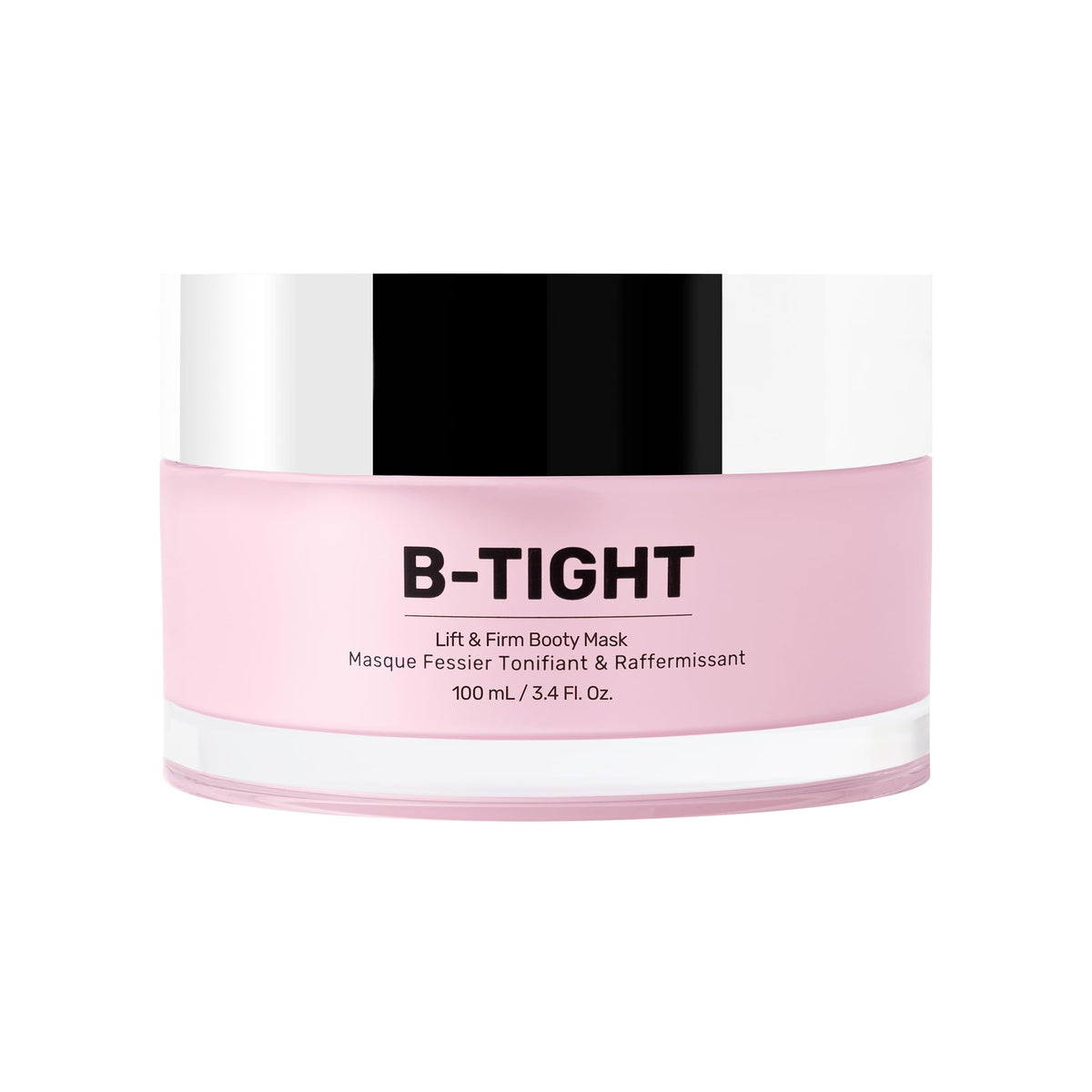 MAELYS B-TIGHT booty mask packaging close-up for smoother skin.