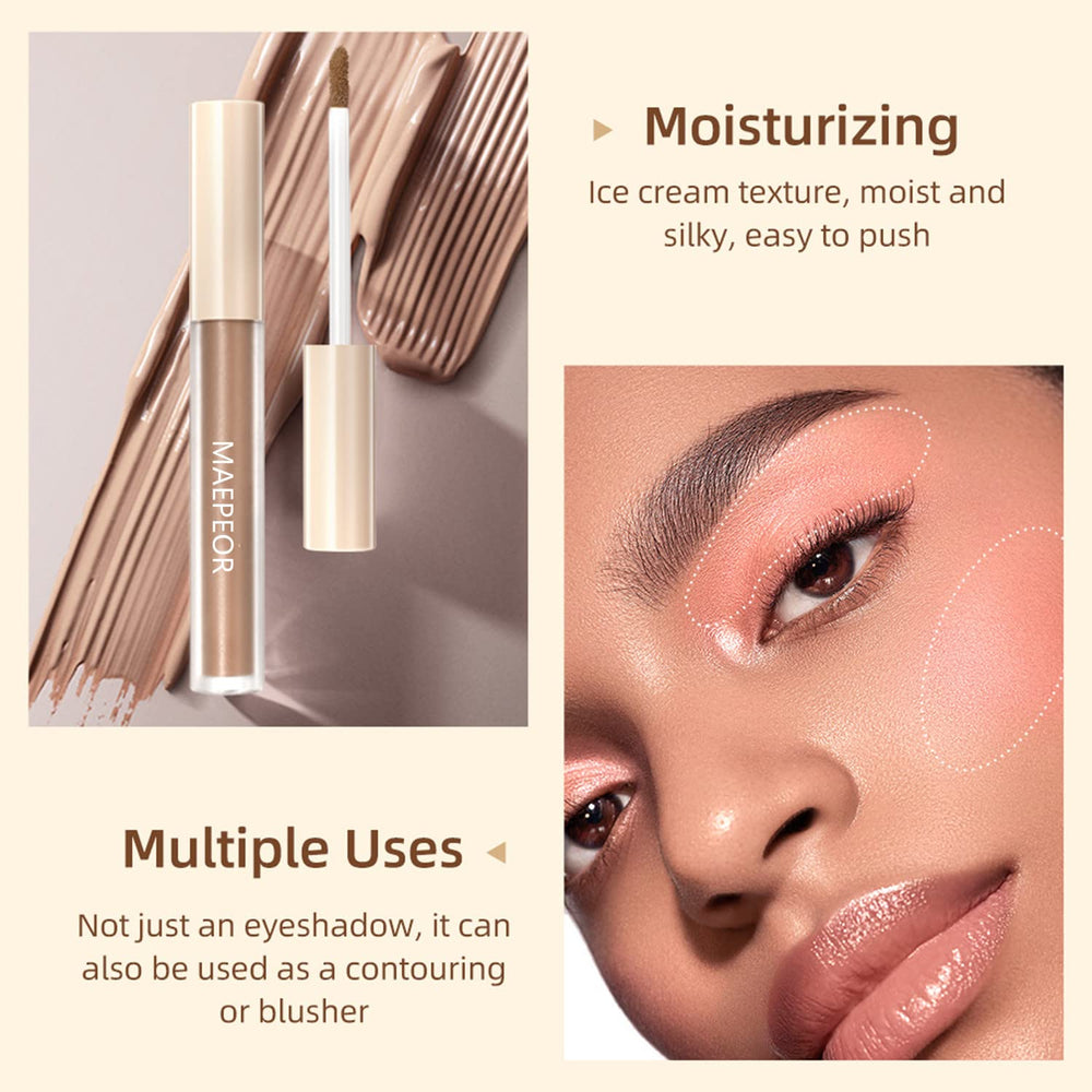 MAEPEOR 8 neutral shades suit all skin tones for versatile looks.