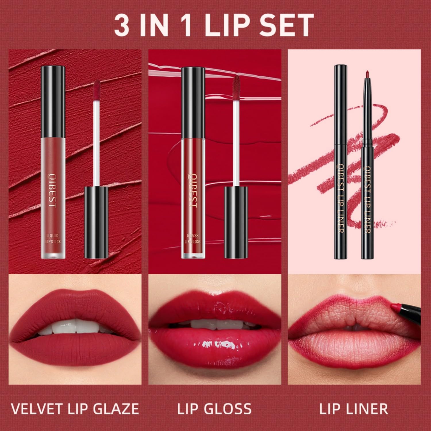 MAEPEOR hydrating lip gloss adds shine and moisture on lips