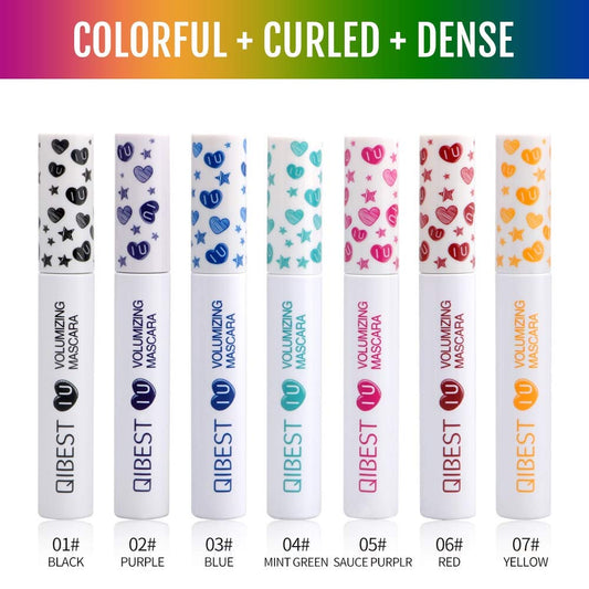 MAEPEOR purple mascara for vibrant evening look