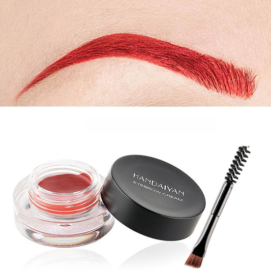 MAEPEOR eyebrow pomade 12-shades palette for versatile brow matching everyday looks.