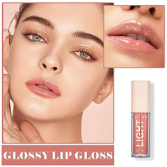 MAEPEOR lipgloss 6neutral nude red on lips shows rich color payoff