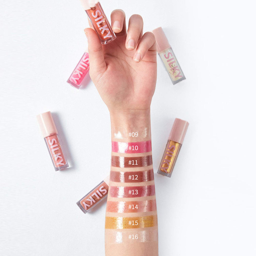 MAEPEOR lipgloss nonsticky application for smooth wear