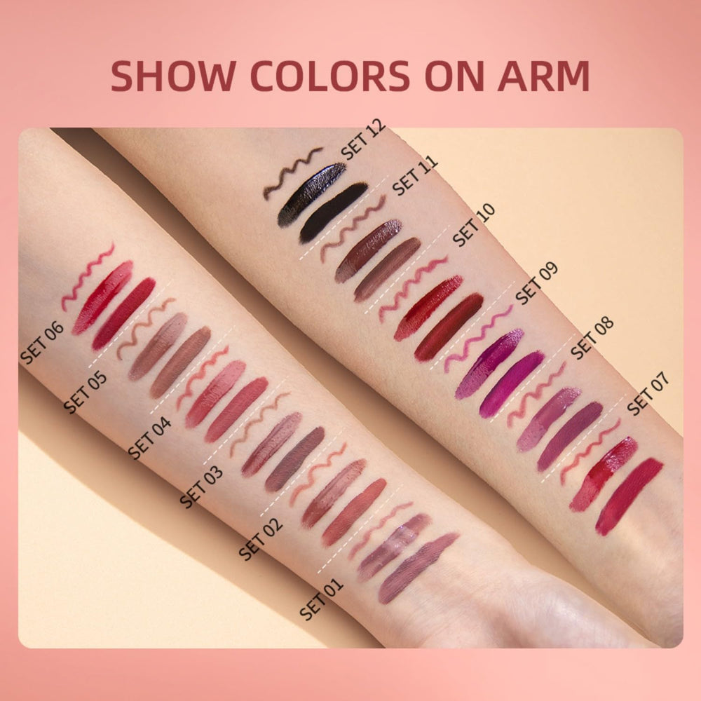 MAEPEOR lip liner creamy application for precise lip shaping