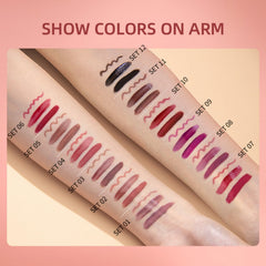 MAEPEOR lip liner creamy application for precise lip shaping
